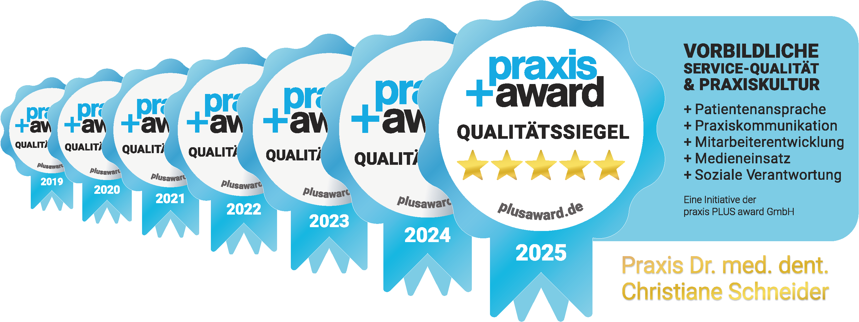 Praxis+ Award Siegel 2021